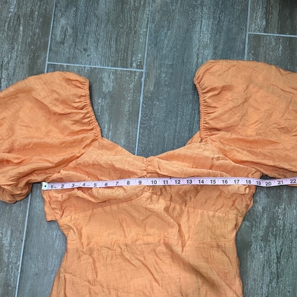 BiBi Vibrant Orange Maxi Dress - Picture 6 of 9